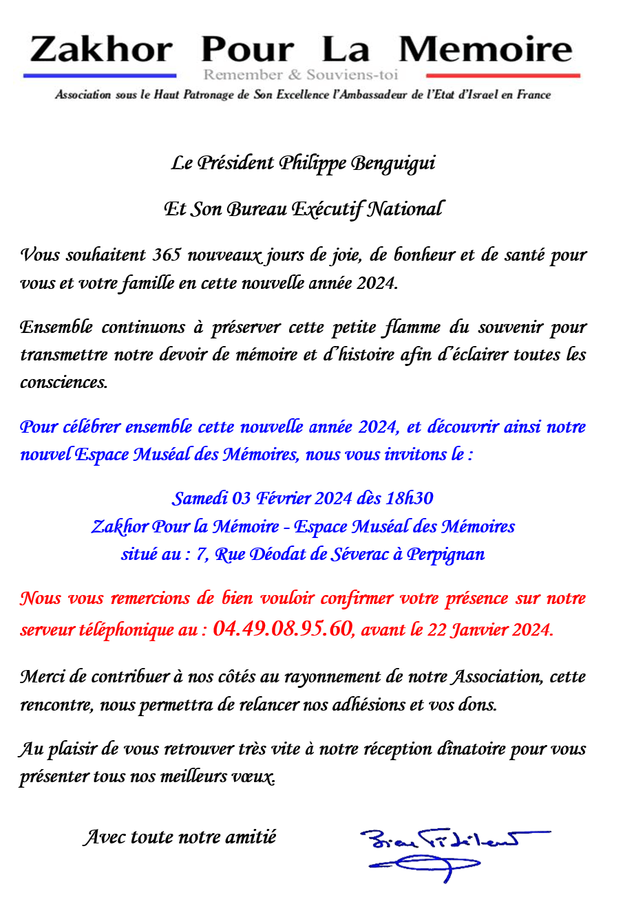 message voeux internet zakhor 2024