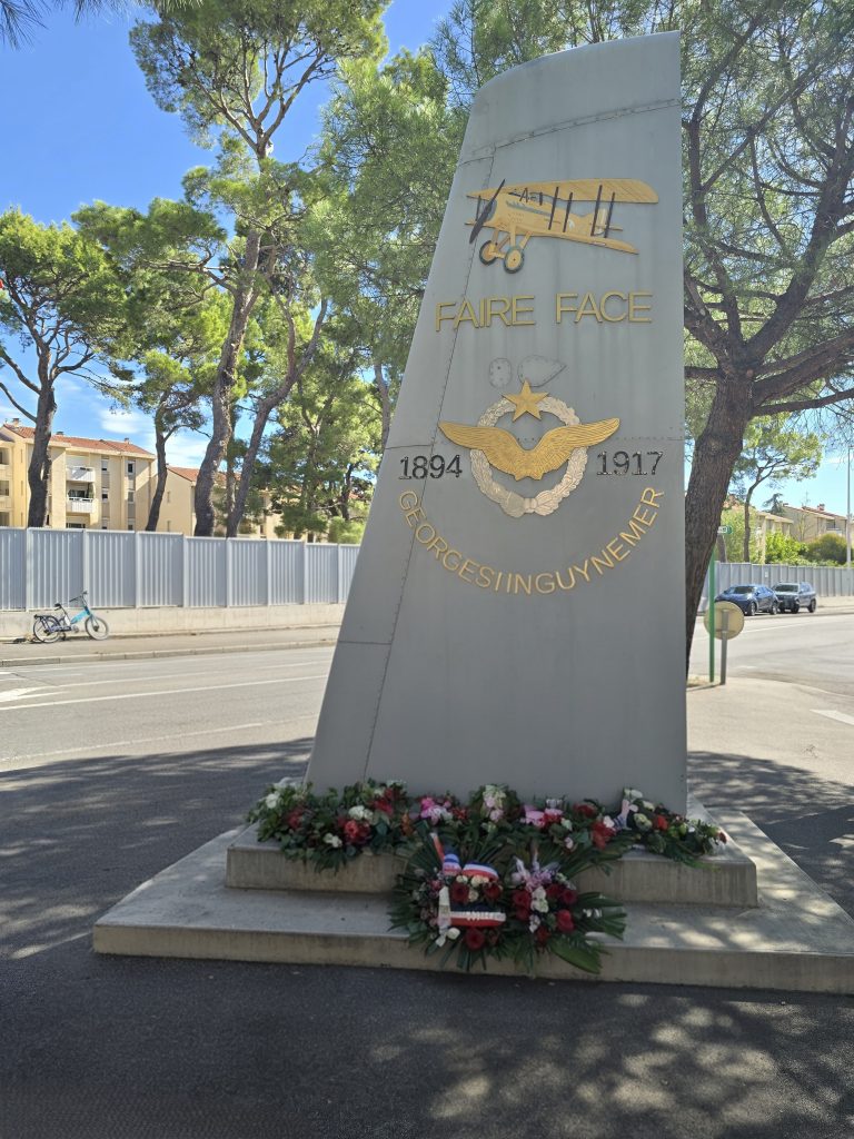PERPIGNAN REND HOMMAGE A GEORGES GUYNEMER